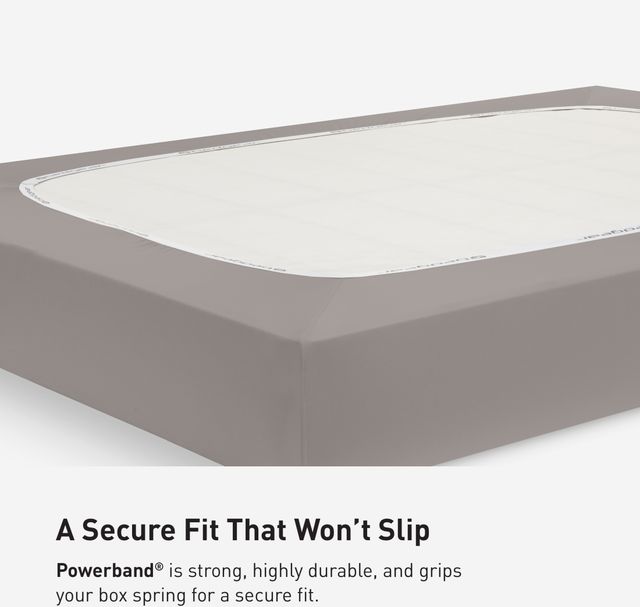 BEDGEAR® Dri-Tec® Gray King Foundation Cover-4
