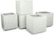 Le Present Stacks White 16" Cube On Cube Planter-1
