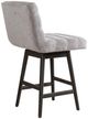 Armen Living Elias 2-Piece Gray Counter Stool Set-3