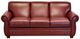 LaCrosse Furniture Customizale Omaha Leather Queen Sleeper Sofa-1