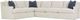 Robin Bruce Laney Slipcover Sectional Sofa-0