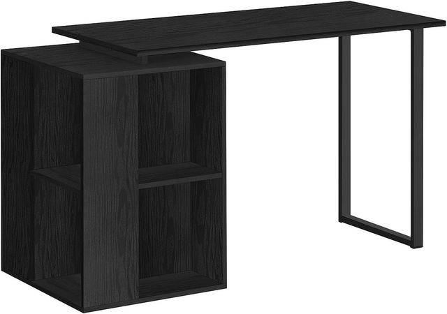 Monarch Specialties Inc. Black Oak Desk-0
