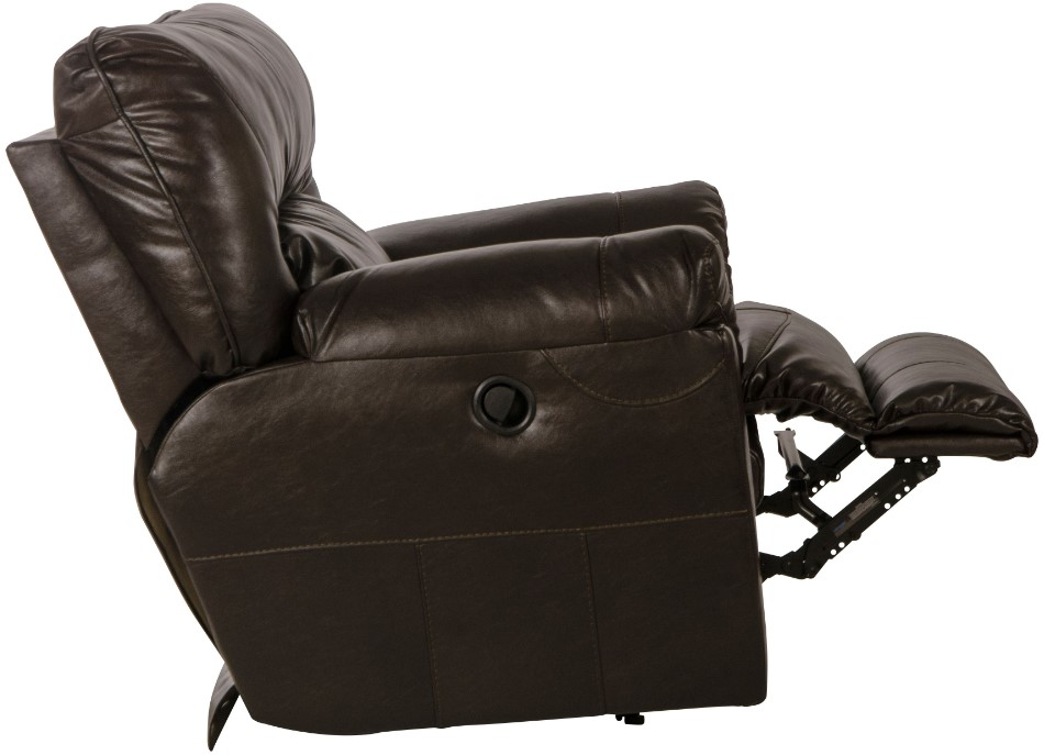Catnapper Nolan Godiva Power Extra Wide Cuddler Recliner