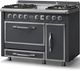Viking® Tuscany 48" Cast Black Pro Style Dual Fuel Range-2