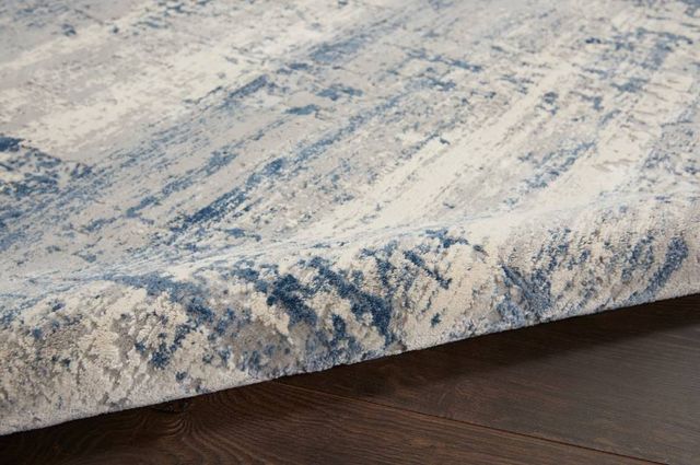 Nourison Home™ Rustic Textures Blue 5'x7' Area Rug-4