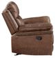 New Classic® Home Furnishings Ryland Brown Manual Glider Recliner-4