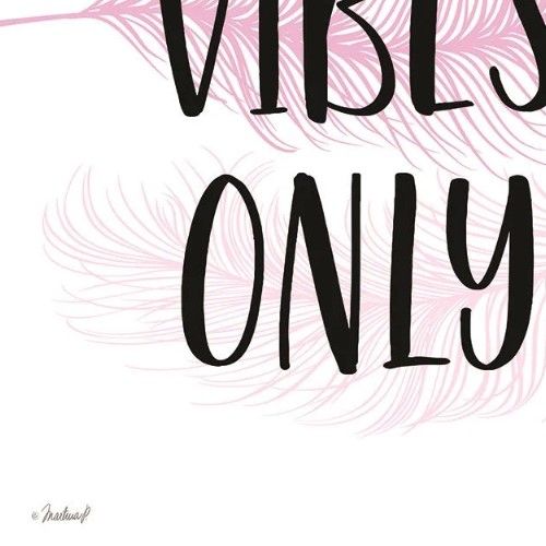 Classy Art Good Vibes Only by Martina Pavlova Wall Art-2