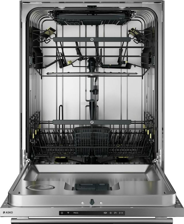ASKO Logic Series 24" Stainless Steel Top Control Built In Dishwasher-1