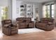 Nationwide Furniture Distributors Reclining Sofa & Reclining Console Loveseat-0