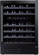 WineCell'R™ Black Pearl Series 24" Black Built-In Wine Column-0