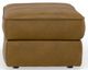 iAmerica Caramel Camilla Leather Ottoman-2