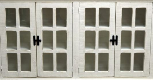 Million Dollar Rustic Courtland Off-White Console-1