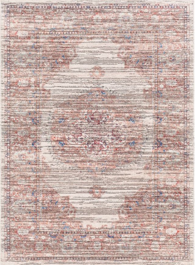 Surya Nolita Dark Brown/Red 4'x6' Area Rug-0