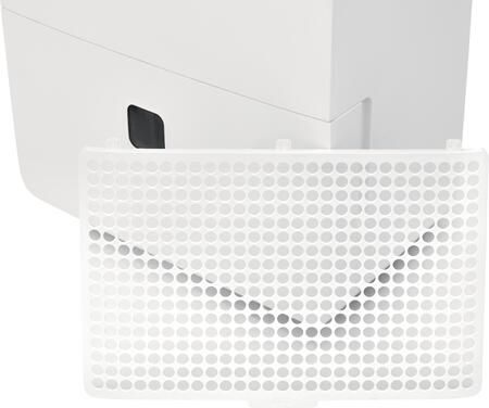 19" Dehumidifier with 60 Pint Daily Capacity, Washable Filter, Custom Humidity Control, and Automatic Shut Off in White-4