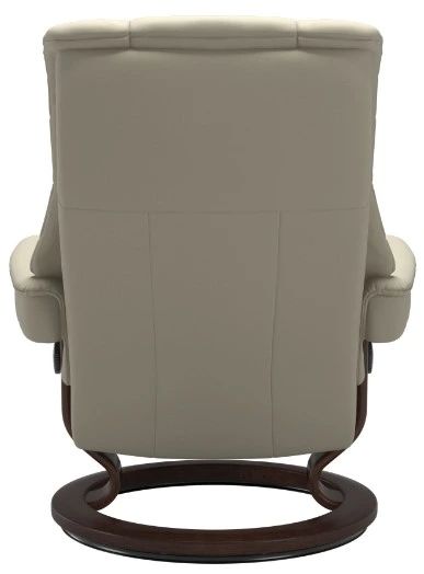 Stressless® by Ekornes® Customizable Mayfair Large Manual Recliner and Ottoman with Classic Base-2