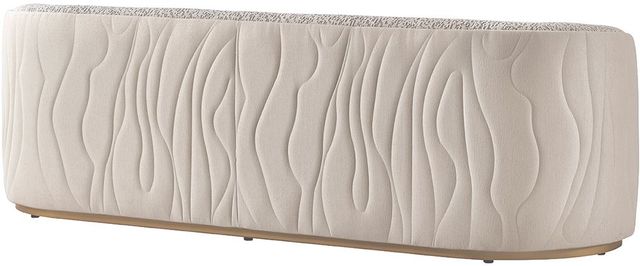 Michael Amini® Gineverra Biscotti/Ivory Gold Bouclé Sofa-3