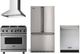 Viking® 4 Piece Stainless Steel Gas Kitchen Package-0