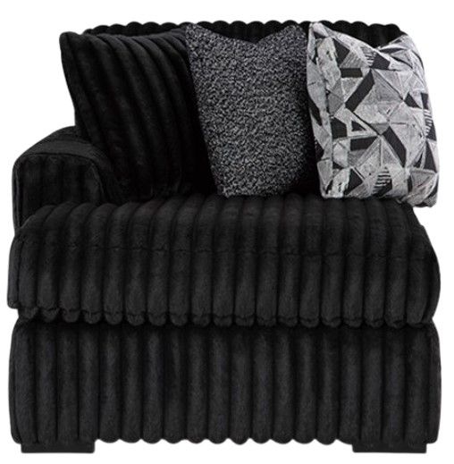 Signature Design by Ashley® Midnight-Madness 2-Piece Onyx Left-Arm Facing Sectional and Chaise-1