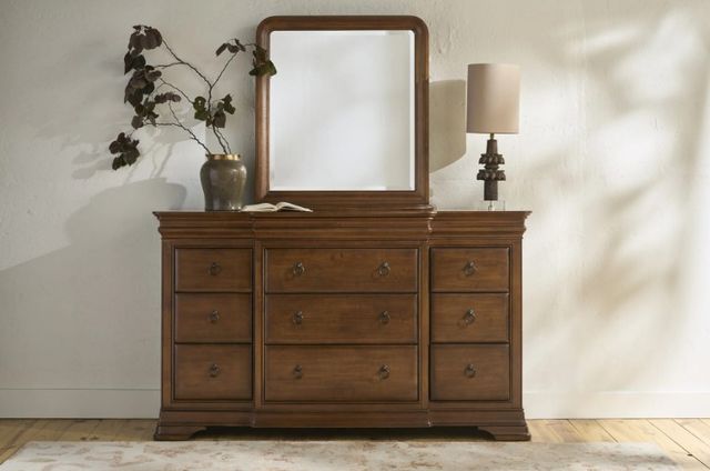 Universal Explore Home™ New Lou Cognac Vertical Storage Mirror-1
