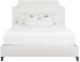 Fairfield® Bespoke Bed Mica Scallop 66" Plain King Panel Bed-0