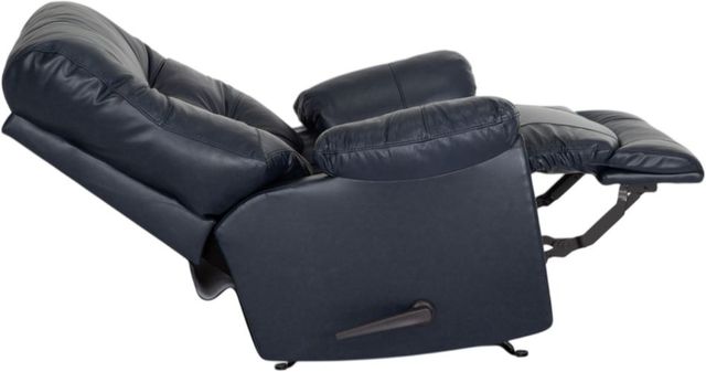 Franklin™ Trilogy Navy Leather Manual Recliner-3