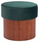 Zuo® Modern Boto Brown/Green Storage Ottoman-0