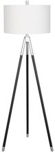 Lamps Per Se Black/Sliver Floor Lamp-0