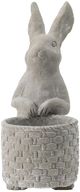 A & B Home Gray Rabbit Planter-1