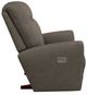 La-Z-Boy® Ezra Granite Power Rocking Recliner with Headrest and Lumbar-2