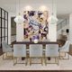 TOV Furniture Lisa by Inspire Me! Home Decor Gold/Gray Dining Chair-1