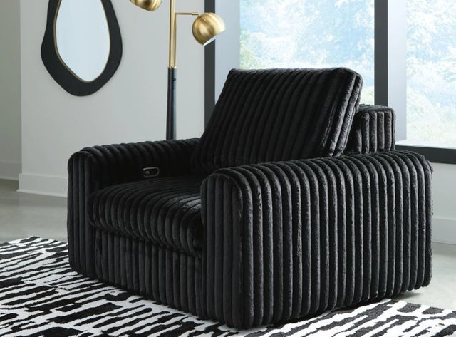Signature Design by Ashley® HamlinBay Onyx Power Gliding Chaise-1
