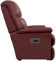 La-Z-Boy® Reed Wine Leather Power Wall Recliner with Headrest and Lumbar-3