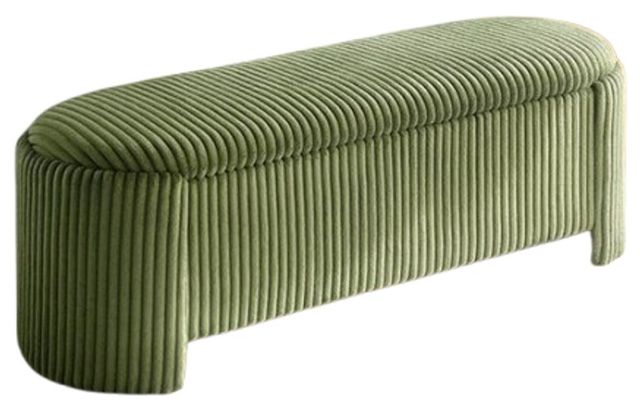 Furniture of America® Grainne Green Storage Bench-0