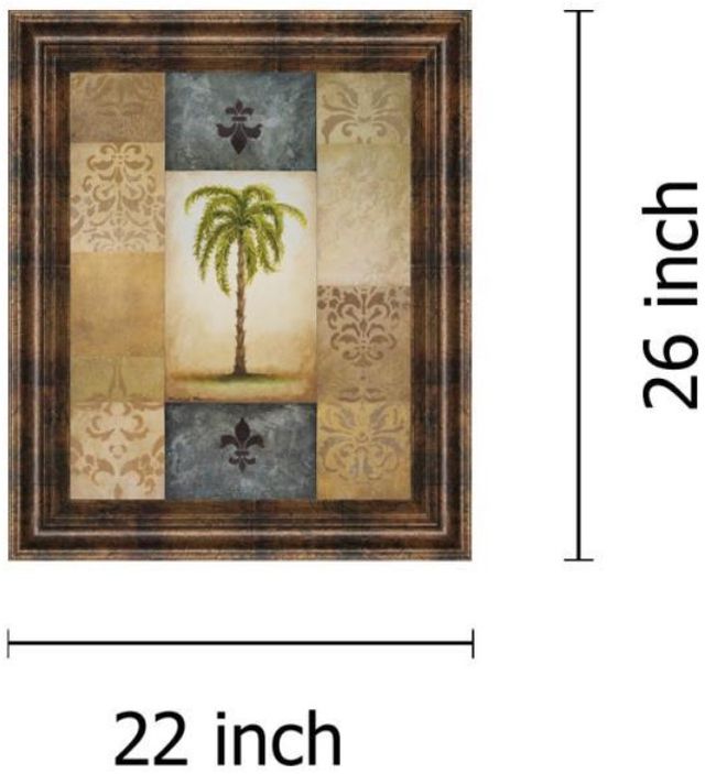 Classy Living Michael Marcon Fantasy Palm Il Wall Art-2