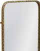 Bassett Mirror Aria Antique Brass Wall Mirror-2