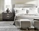 Bernhardt Prado Gray California King Upholstered Panel Bed-3