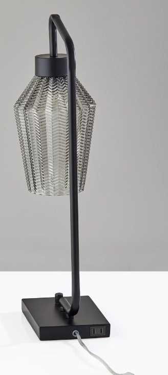 Adesso® Belfry Black Table Lamp-4