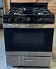 GE® 30" Stainless Steel Free Standing Battery Ignition Gas Range- Low Back-0