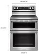 KitchenAid® 30" Stainless Steel Freestanding Electric Range-3