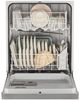 Whirlpool® 24" White Front Control Built In Dishwasher-2