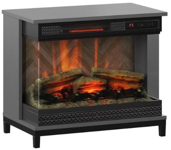 ClassicFlame® Gray Wall Mantel Electric Fireplace-0