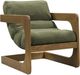 TOV Furniture Palma Green/Natural Ash Accent Chair-0