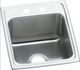 Elkay Lustertone® Classic Lustrous Satin 17" x 20" x 10-1/8" 2-Hole Single Bowl Drop-In Sink-0
