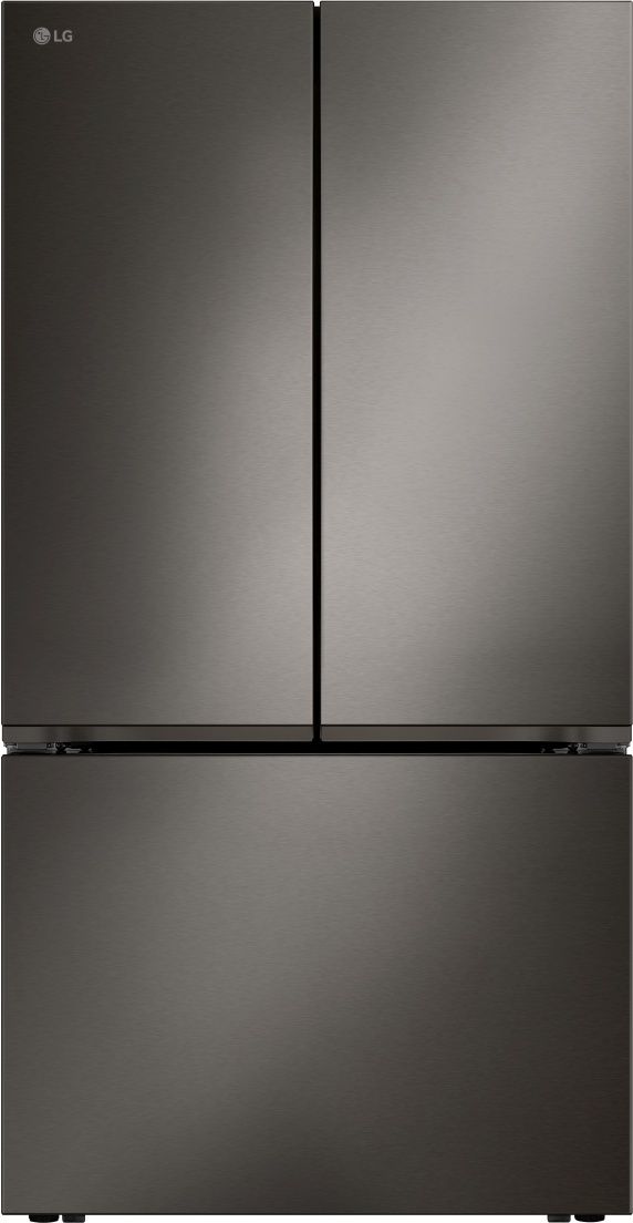 LG 36" 26.5 Cu. Ft. Black Stainless Steel Smart Counter-Depth MAX™ French Door Refrigerator-0