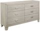 Mazin Furniture Quinby Light Brown Dresser-1