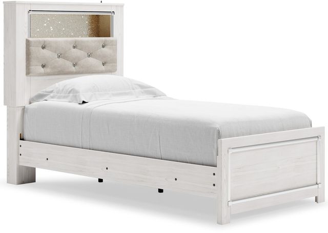 Signature Design by Ashley® Altyra White Twin Panel Bookcase Bed-0