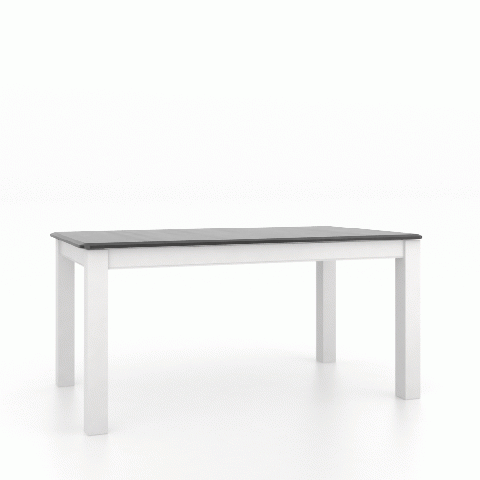 Canadel Customizable Gourmet 62" VD Square Leg Dining Table-1