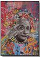 Classy Living Expressive Einstein Urban Graffiti Pop Wall Art-0