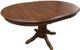 TEI Burnished Walnut 42" Round Dining Table with Empire Base-1