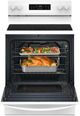 Whirlpool® 30" White Freestanding Electric Range with Air Cooking Technology-2